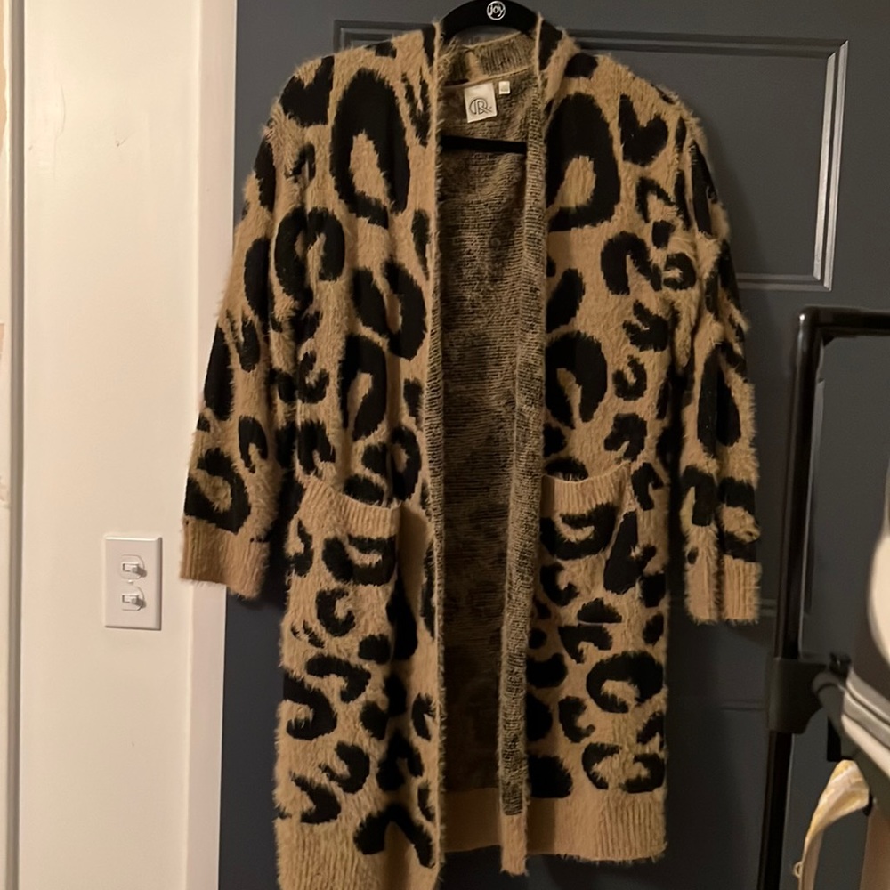 Leopard Print Cardigan